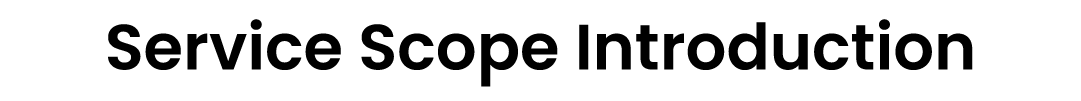Service Scope Introduction